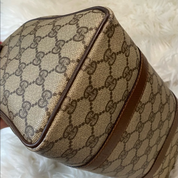Vintage Gucci GG supreme Boston Bag - Picture 4 of 10